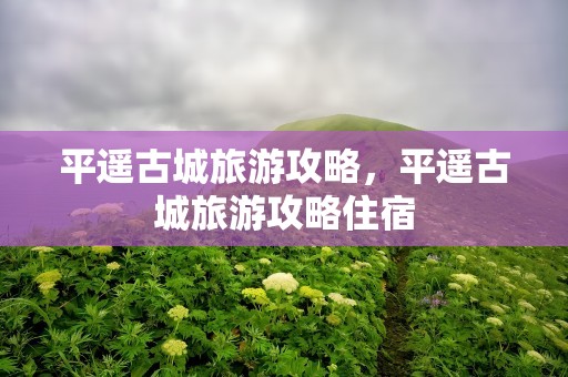 平遥古城旅游攻略，平遥古城旅游攻略住宿