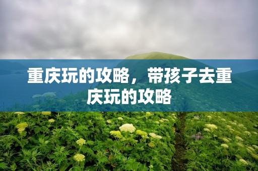 重庆玩的攻略，带孩子去重庆玩的攻略