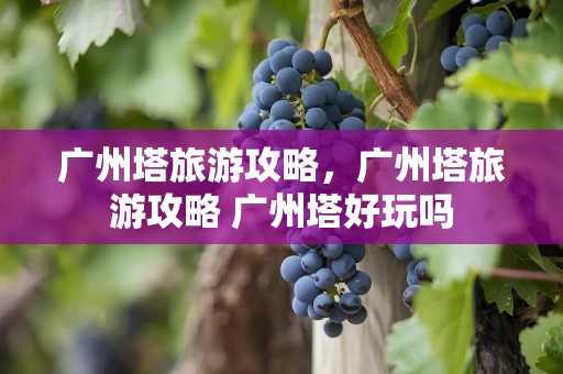 广州塔旅游攻略，广州塔旅游攻略 广州塔好玩吗