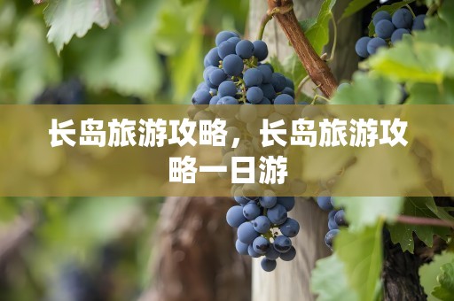 长岛旅游攻略，长岛旅游攻略一日游