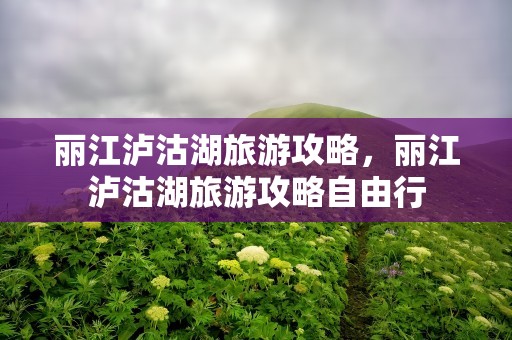 丽江泸沽湖旅游攻略，丽江泸沽湖旅游攻略自由行