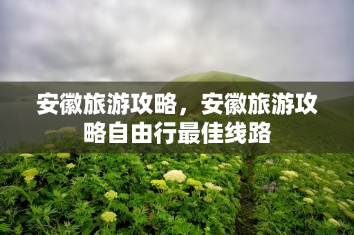 安徽旅游攻略，安徽旅游攻略自由行最佳线路