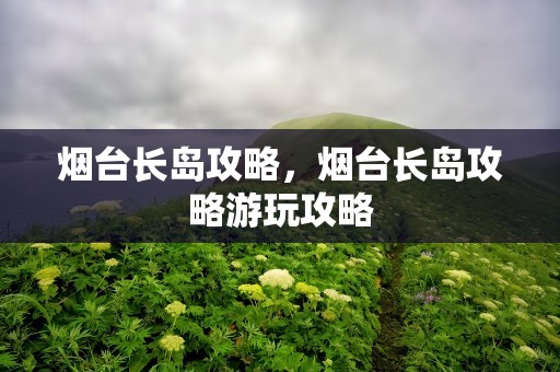 烟台长岛攻略，烟台长岛攻略游玩攻略
