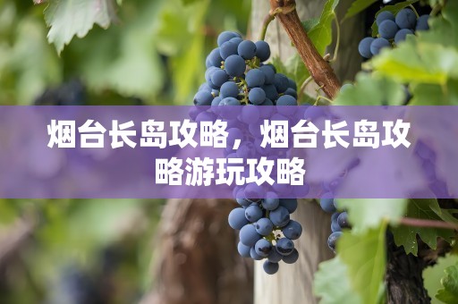 烟台长岛攻略，烟台长岛攻略游玩攻略