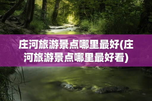 庄河旅游景点哪里最好(庄河旅游景点哪里最好看)