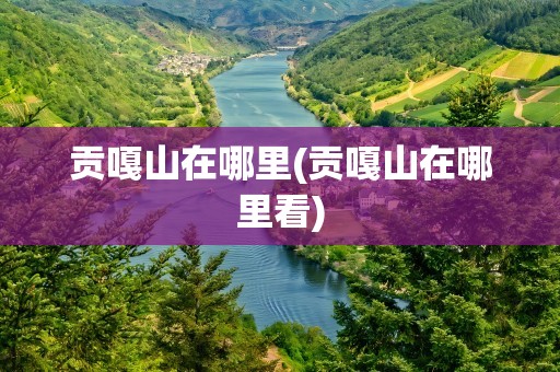 贡嘎山在哪里(贡嘎山在哪里看)
