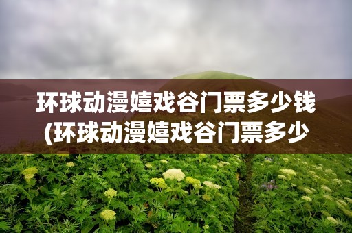 环球动漫嬉戏谷门票多少钱(环球动漫嬉戏谷门票多少钱一个)