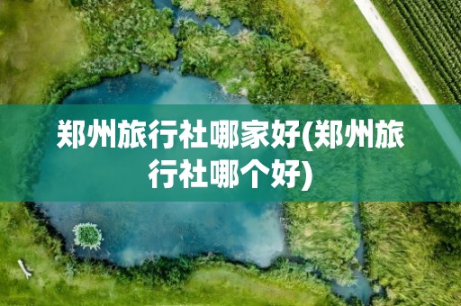 郑州旅行社哪家好(郑州旅行社哪个好)