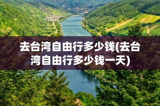 去台湾自由行多少钱(去台湾自由行多少钱一天)