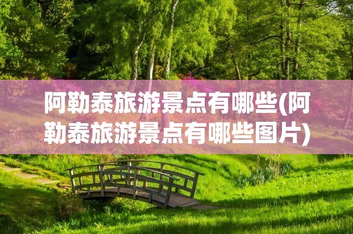 阿勒泰旅游景点有哪些(阿勒泰旅游景点有哪些图片)