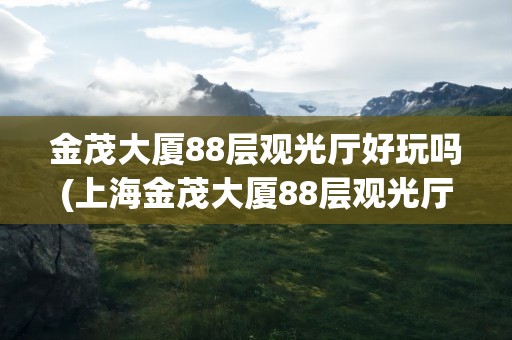 金茂大厦88层观光厅好玩吗(上海金茂大厦88层观光厅好玩吗)