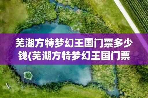芜湖方特梦幻王国门票多少钱(芜湖方特梦幻王国门票多少钱一张)