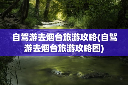 自驾游去烟台旅游攻略(自驾游去烟台旅游攻略图)