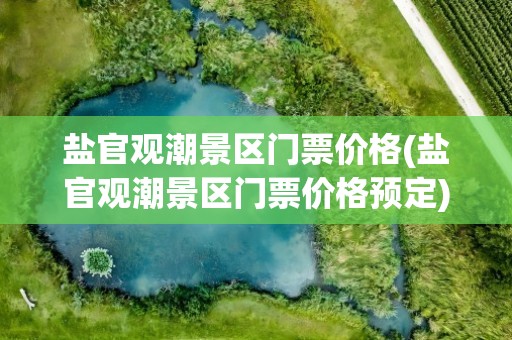盐官观潮景区门票价格(盐官观潮景区门票价格预定)