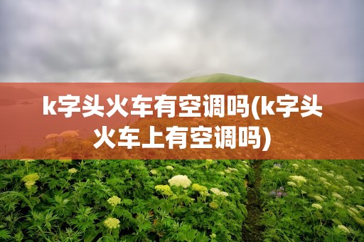 k字头火车有空调吗(k字头火车上有空调吗)