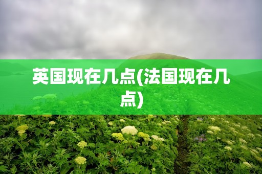 英国现在几点(法国现在几点)