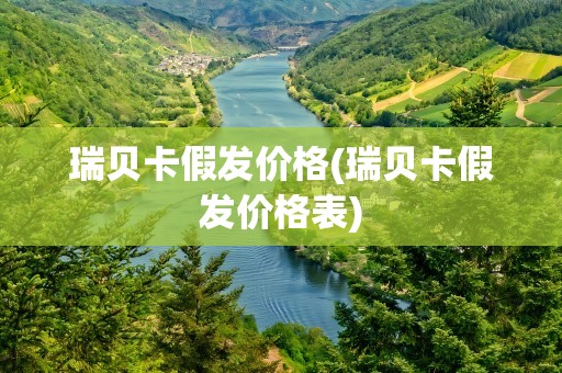 瑞贝卡假发价格(瑞贝卡假发价格表)