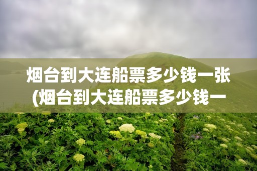 烟台到大连船票多少钱一张(烟台到大连船票多少钱一张分经济舱)