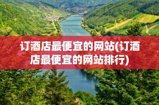 订酒店最便宜的网站(订酒店最便宜的网站排行)