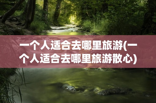 一个人适合去哪里旅游(一个人适合去哪里旅游散心)