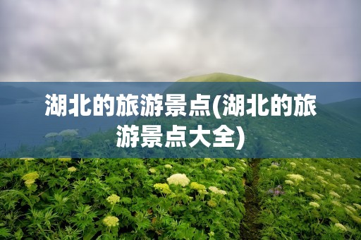 湖北的旅游景点(湖北的旅游景点大全)