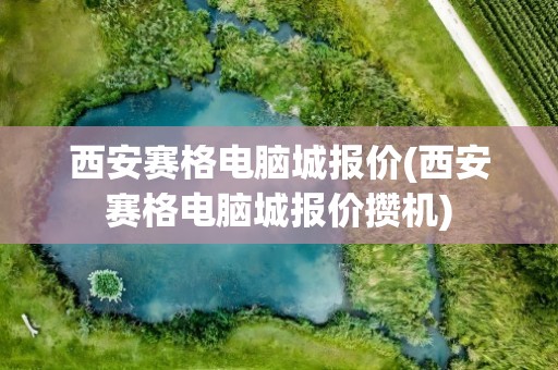 西安赛格电脑城报价(西安赛格电脑城报价攒机)