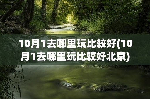 10月1去哪里玩比较好(10月1去哪里玩比较好北京)
