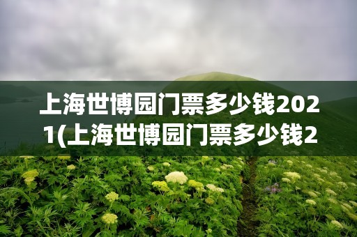 上海世博园门票多少钱2021(上海世博园门票多少钱2022)