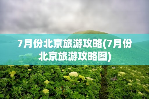 7月份北京旅游攻略(7月份北京旅游攻略图)