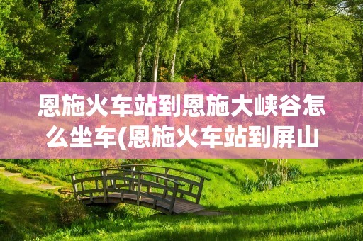 恩施火车站到恩施大峡谷怎么坐车(恩施火车站到屏山大峡谷怎么坐车)