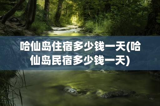 哈仙岛住宿多少钱一天(哈仙岛民宿多少钱一天)