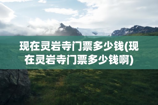现在灵岩寺门票多少钱(现在灵岩寺门票多少钱啊)