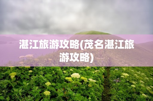 湛江旅游攻略(茂名湛江旅游攻略)