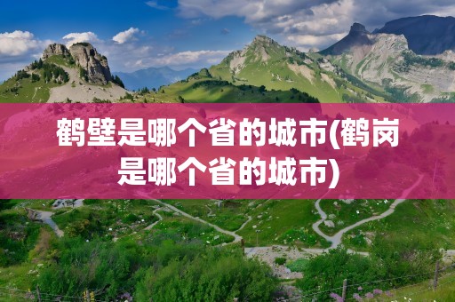 鹤壁是哪个省的城市(鹤岗是哪个省的城市)