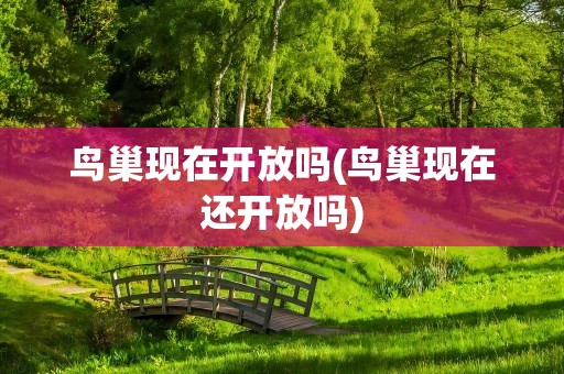 鸟巢现在开放吗(鸟巢现在还开放吗)