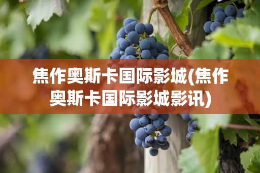 焦作奥斯卡国际影城(焦作奥斯卡国际影城影讯)