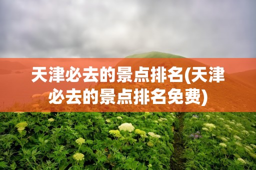 天津必去的景点排名(天津必去的景点排名免费)
