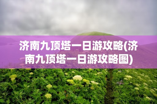 济南九顶塔一日游攻略(济南九顶塔一日游攻略图)
