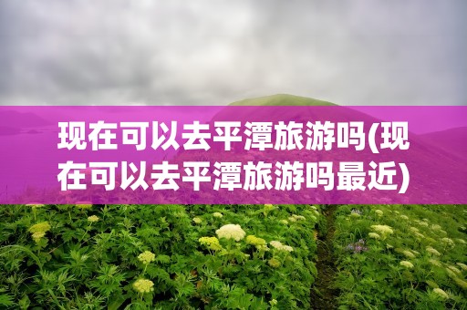 现在可以去平潭旅游吗(现在可以去平潭旅游吗最近)