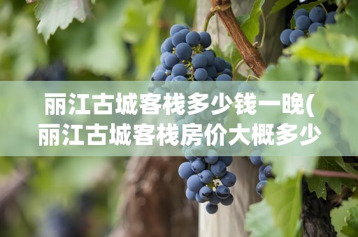 丽江古城客栈多少钱一晚(丽江古城客栈房价大概多少钱)