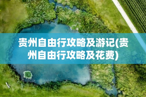 贵州自由行攻略及游记(贵州自由行攻略及花费)