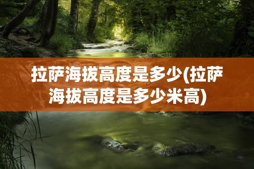 拉萨海拔高度是多少(拉萨海拔高度是多少米高)