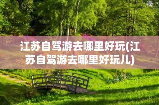 江苏自驾游去哪里好玩(江苏自驾游去哪里好玩儿)