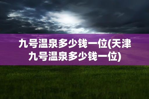 九号温泉多少钱一位(天津九号温泉多少钱一位)