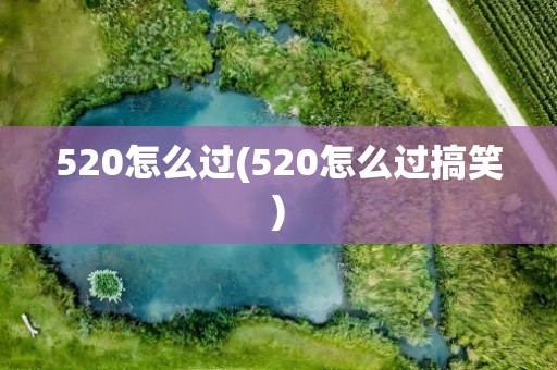 520怎么过(520怎么过搞笑)