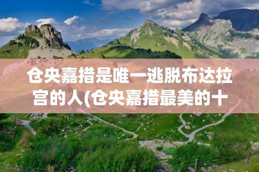 仓央嘉措是唯一逃脱布达拉宫的人(仓央嘉措最美的十首情诗)
