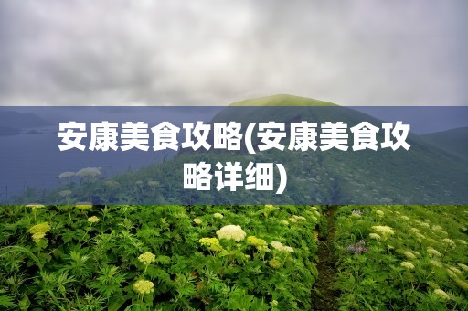 安康美食攻略(安康美食攻略详细)