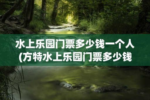 水上乐园门票多少钱一个人(方特水上乐园门票多少钱一个人)