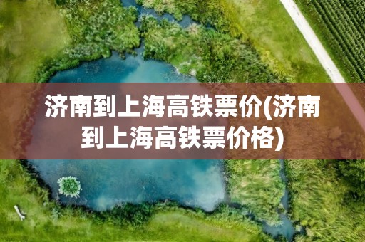 济南到上海高铁票价(济南到上海高铁票价格)