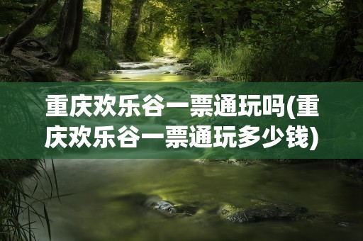 重庆欢乐谷一票通玩吗(重庆欢乐谷一票通玩多少钱)